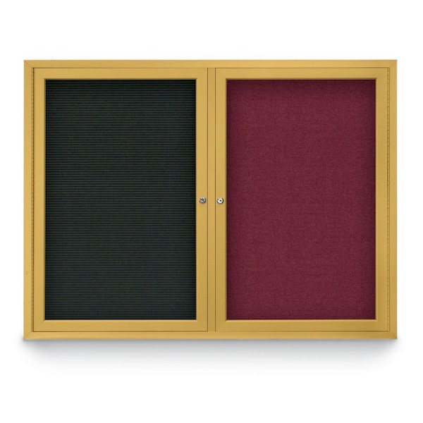 Corkboard, Cloud/Black, 72" X 36"